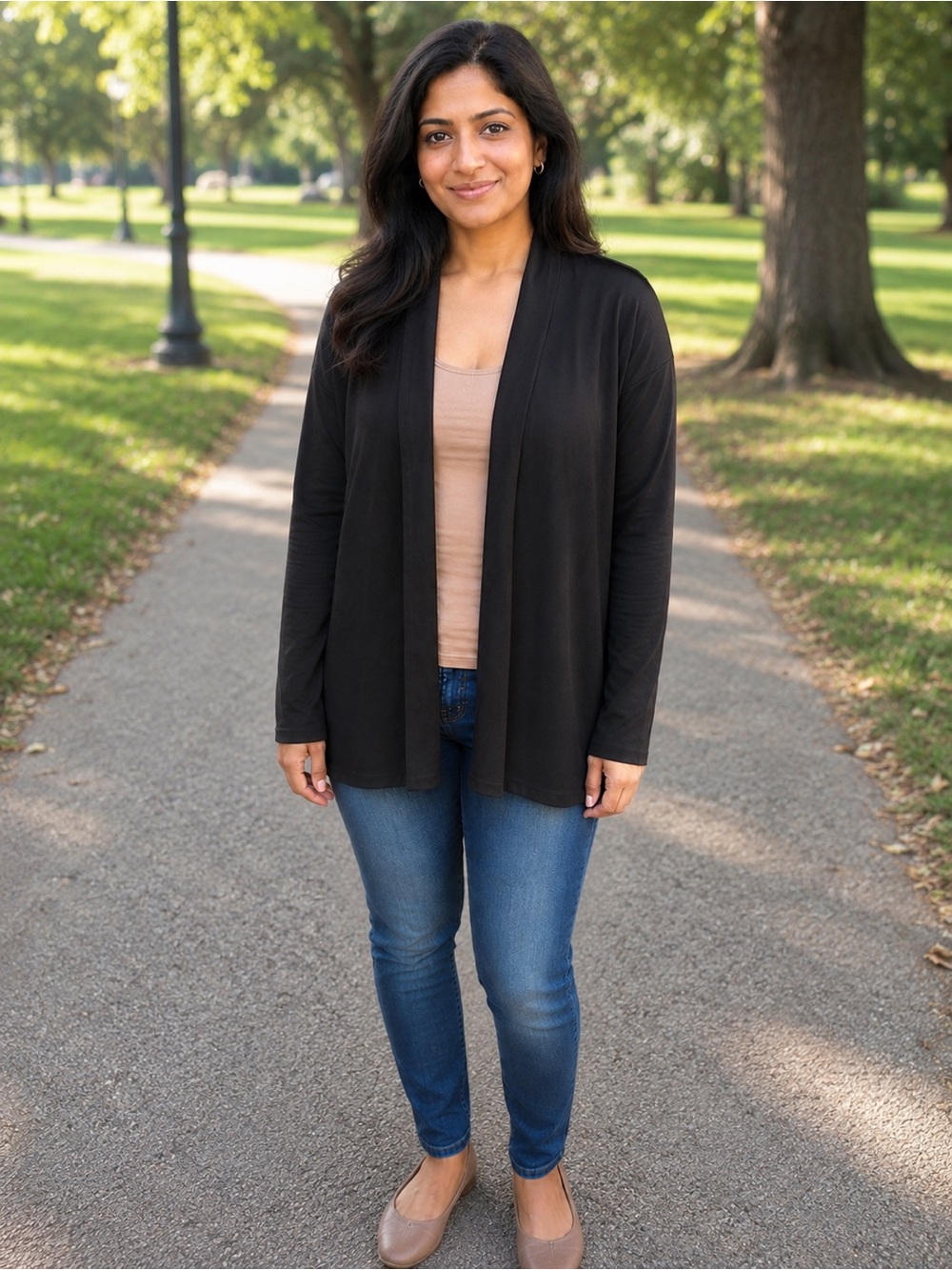 NWT Natori black cardigan